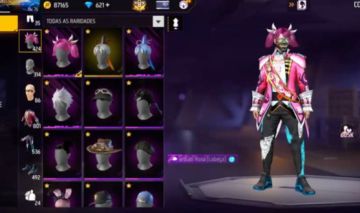 CONTA 621 DIAMANTES - ANTENA ROSA RARA + 801 POSES