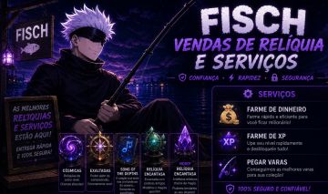 FISCH RELIQUIAS E SERVIÇOS E DINHEIRO ENTREGA RAPIDA