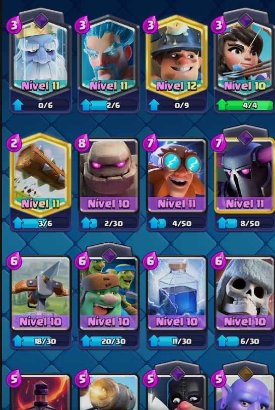 Conta Full Acesso ( CLASH ROYALE 9 ANOS)