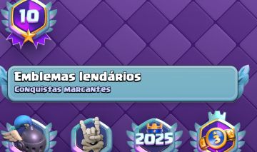 Conta top de clash 10 anos de jogo