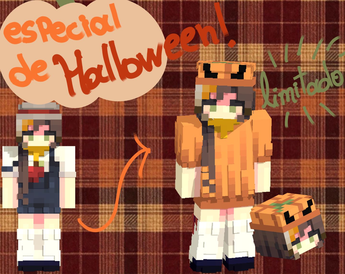 Transforme sua ideia em skin no Minecraft!!