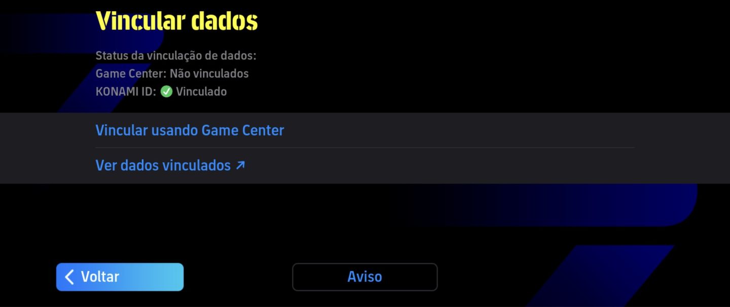 Conta efootball com big time