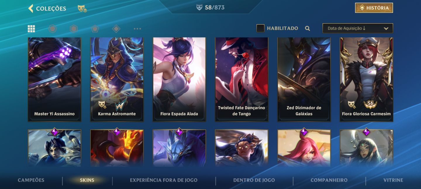 Conta de Wild Rift boa pra iniciantes