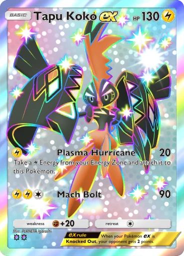 SHINY TAPU KOKO MEGA RISING