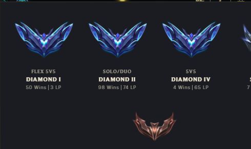 Conta de lol diamante