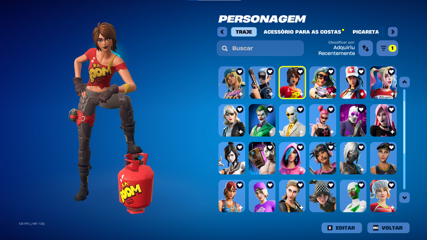 Conta de Fortninte com skin limitada + Epic