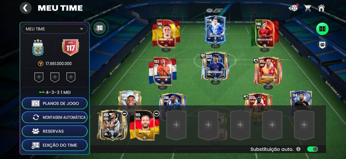 Conta de fifa rara e boa Ger 117