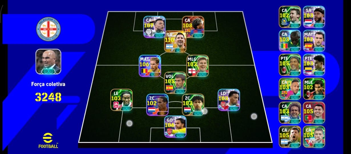 Conta Top Lamine Yamal Bugado 108+, Messi 110+, Mbappe 107+, e Cr7 105+ (Rara)