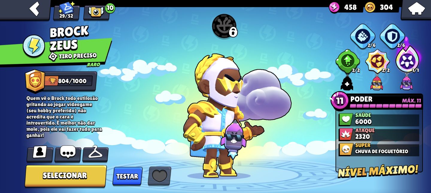 Conta com muita skin top, e muitos troféus