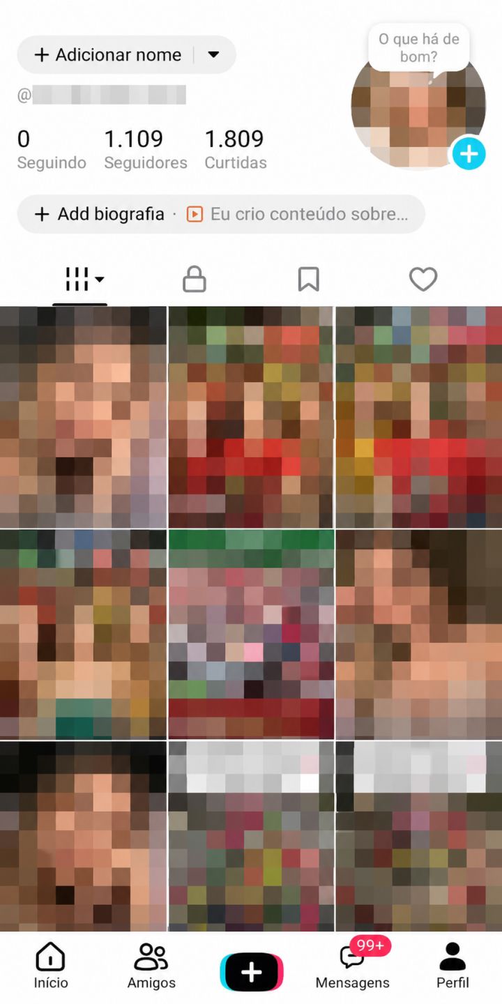 CONTA TIKTOK LIVE 1.109 SEGUIDORES REAIS | LINK NA BIO