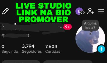 CONTA TIKTOK | 3.900 SEGUIDORES | PROMOVER | LIVE STUDIO | LINK NA BIO | IP EUA