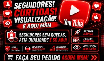 INSCRITOS PRO YOUTUBE/ VISUALIZAÇÃO E CURTIDAS