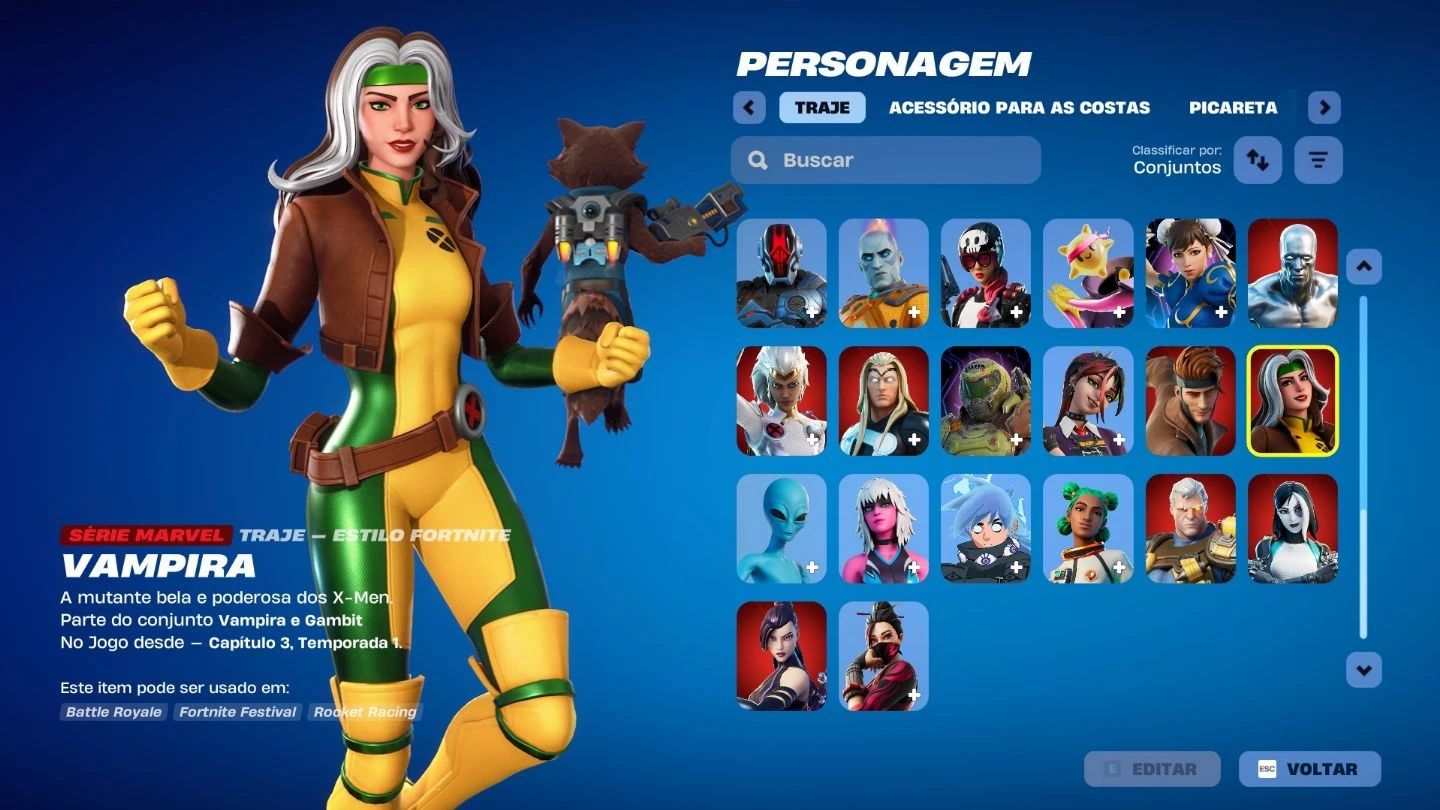 ACEITO NEGOCIAR FORTNITE Epic Varios Jogos, Varias Skins de passes antigos