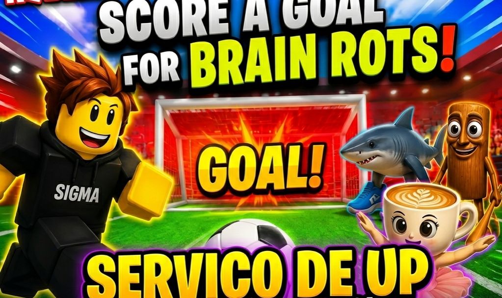 UP DE MUTAÇÕES PERSONALIZADO MARQUE GOLS PARA BRAINROTS