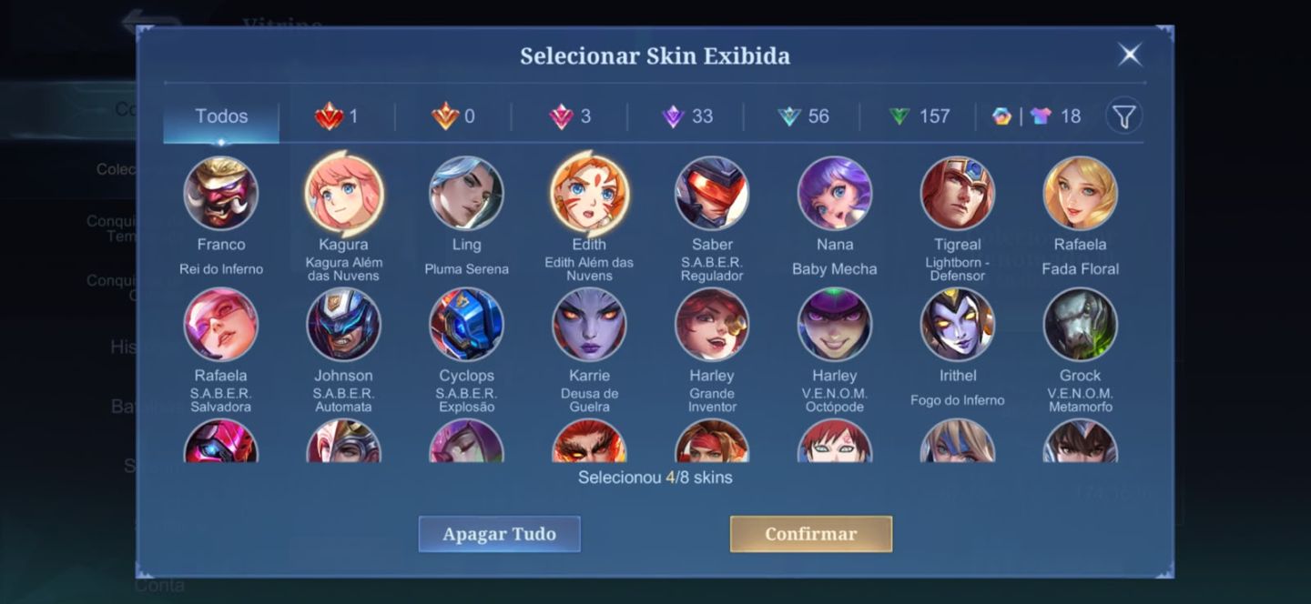 Conta Mobile legends