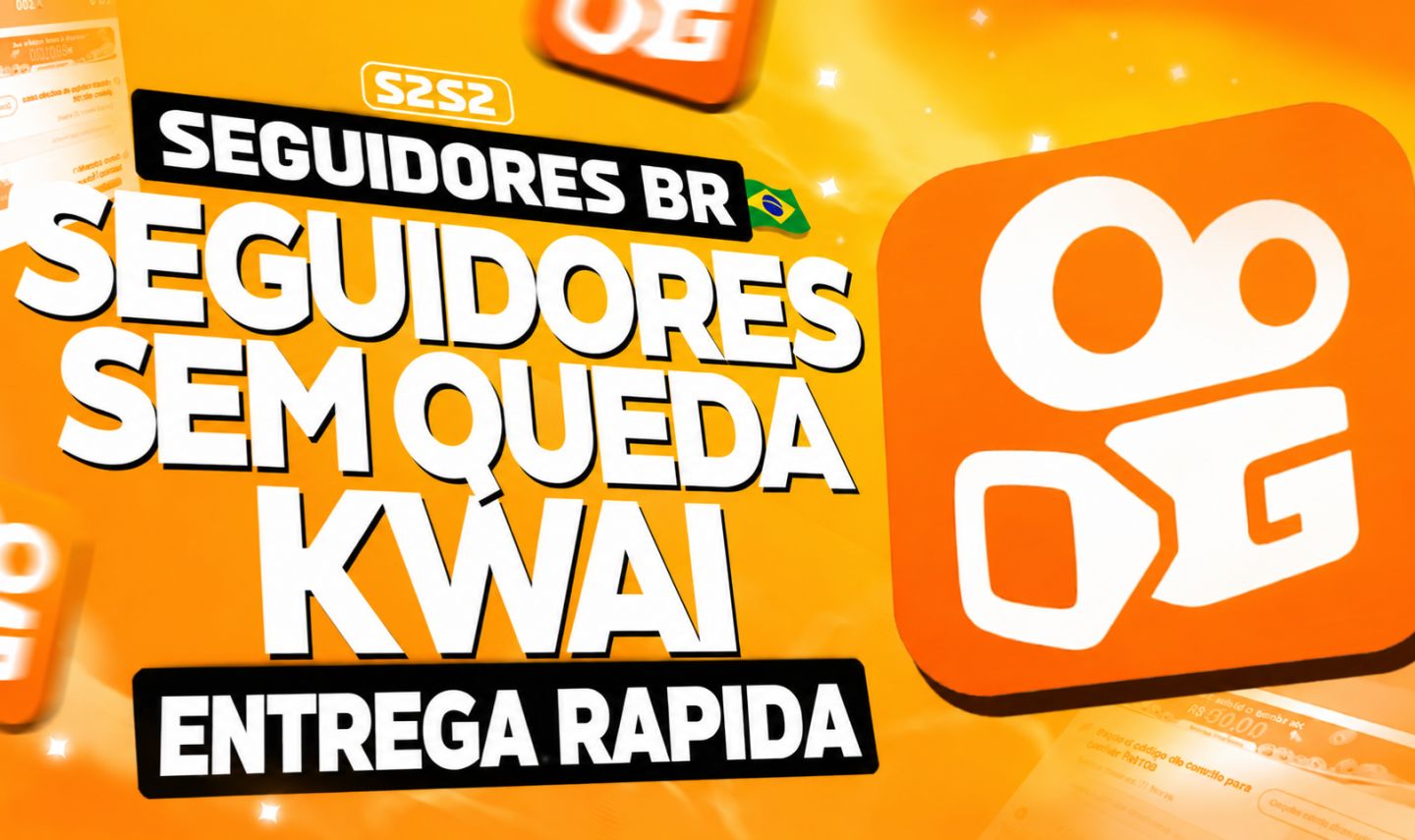 KWAI SEGUIDORES DO BRASIL, CURTIDAS BRASILEIRAS (ENTREGA RAPIDA)