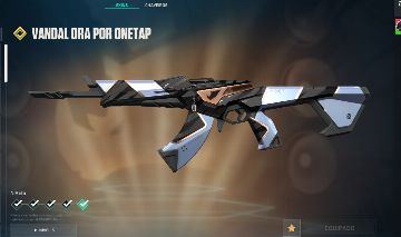 CONTA DE VALORANT COM SKINS - VANDAL, FACA, SPECTRE, GHOST, OURO 2 / DADOS REC
