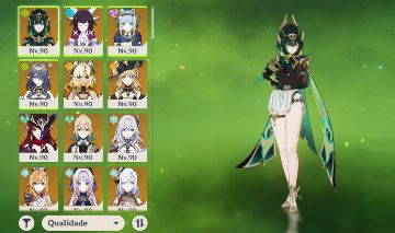 GENSHIN IMPACT 60 - CHASCA C2R1, LAUMA C2, NEFER R1, SKIRK R1, MAVUIKA E +