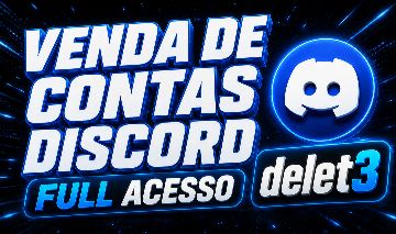 [MELHOR PREÇO] CONTAS DISCORD PRONTAS PARA USO | FULL ACESSO