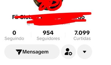Conta do tik Tok bem engajada com 950 seguidores