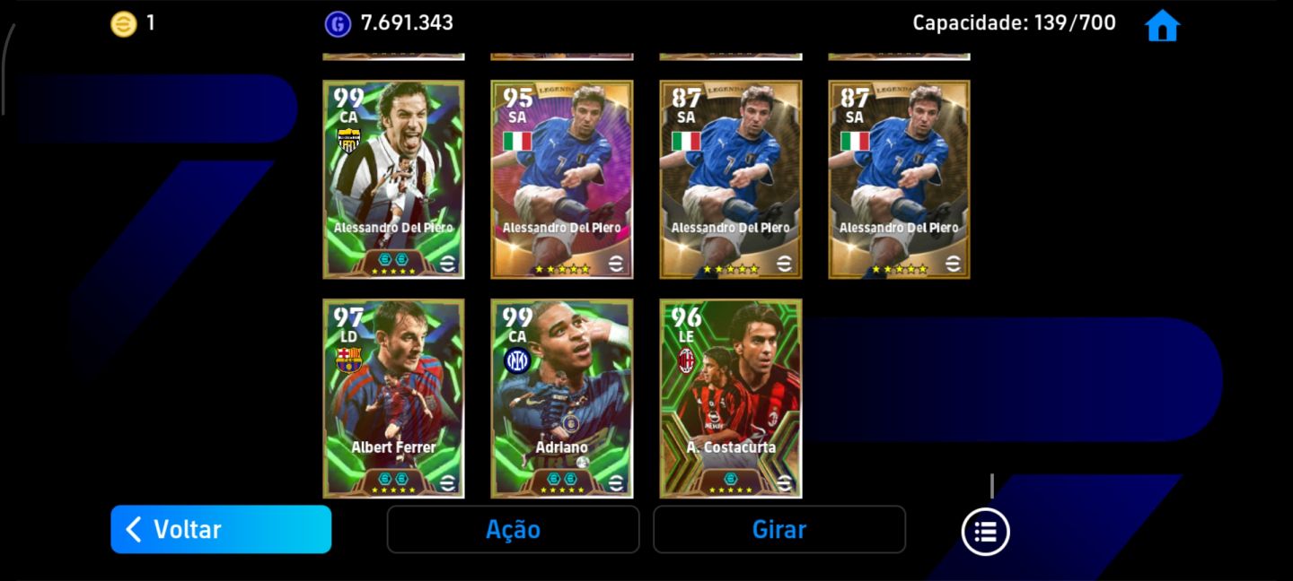 Conta efootball meta
