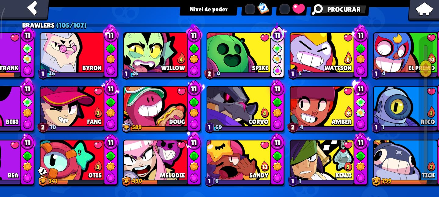 Conta Brawl Stars 55K