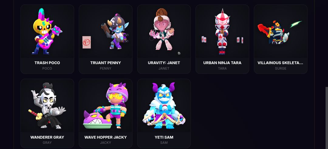 CONTA UPADA NO BRAWL STARS + SKIN DO 8 BIT VÍRUS (REMODEL)