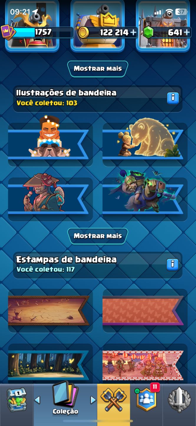 CONTA DE CLASH ROYALE/ OF CLANS/ HAY DAY