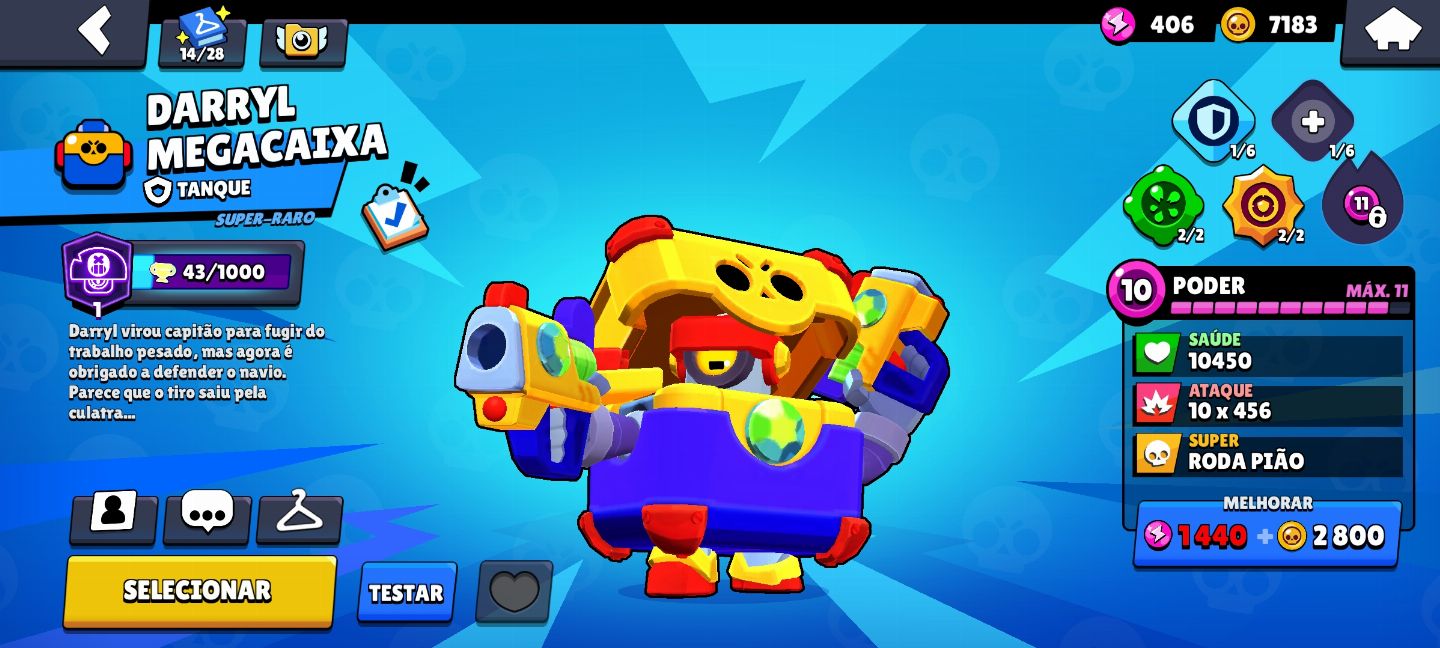 Conta de brawl 95k tem a iskin do colt desafiante 2passe 4passe 6e 7