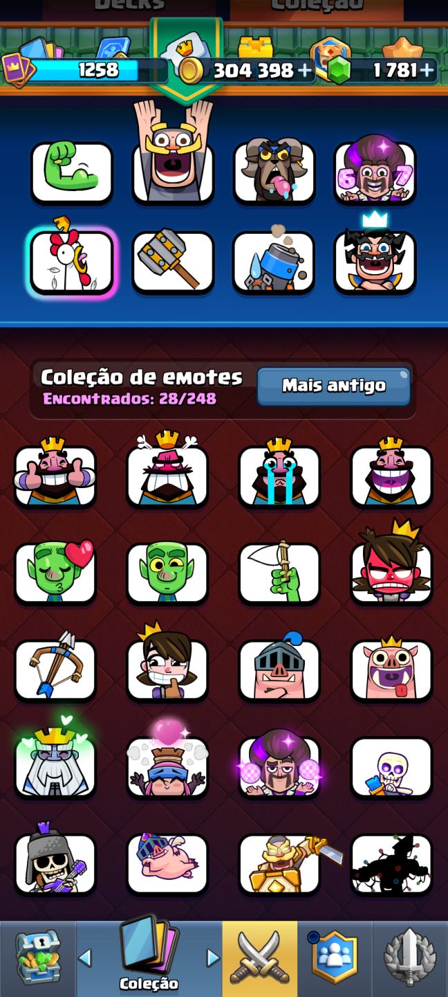 [PRA HOJE]Conta Clash Royale Custo Beneficio