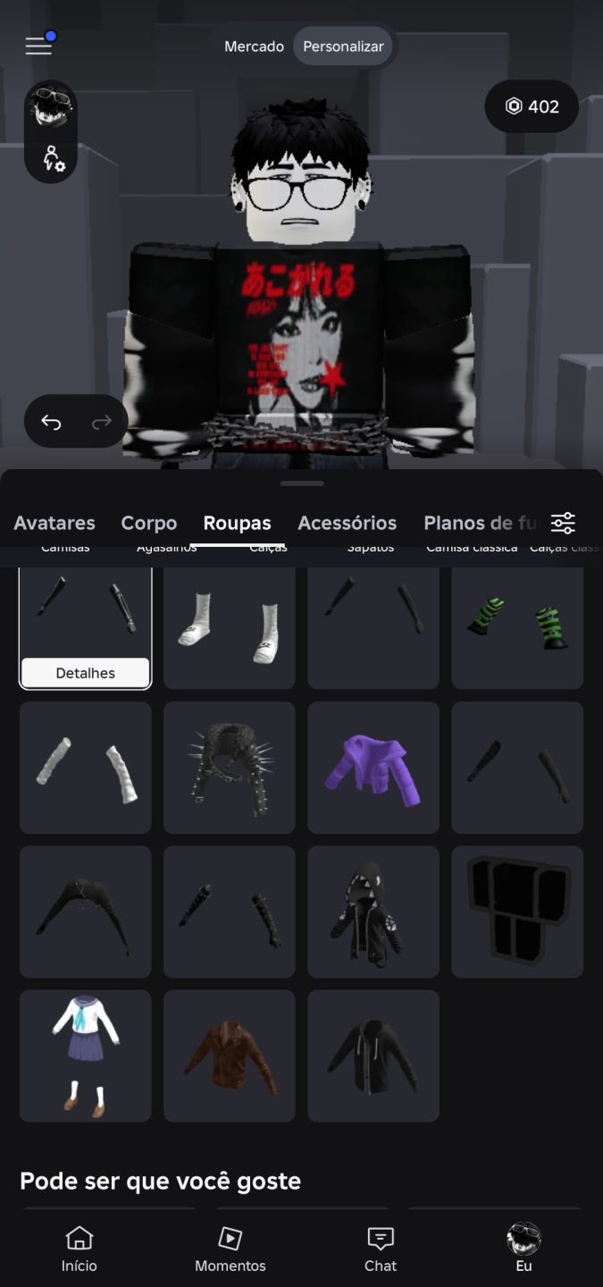 CONTA ROBLOX FOCADA EM BLOX FRUITS E SKINS + ROBUX