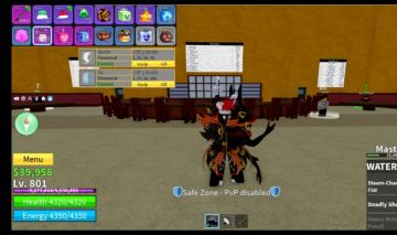 CONTA BLOX FRUITS LV. 801 COM 2 PERMANENTES+ 3 FRUTAS LENDÁRIAS