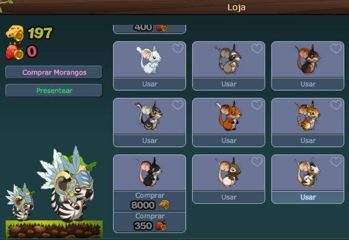 CONTA TRANSFORMICE CUSTO BENEFÍCIO 44 SKINS, ITEM 4001, LVL 114