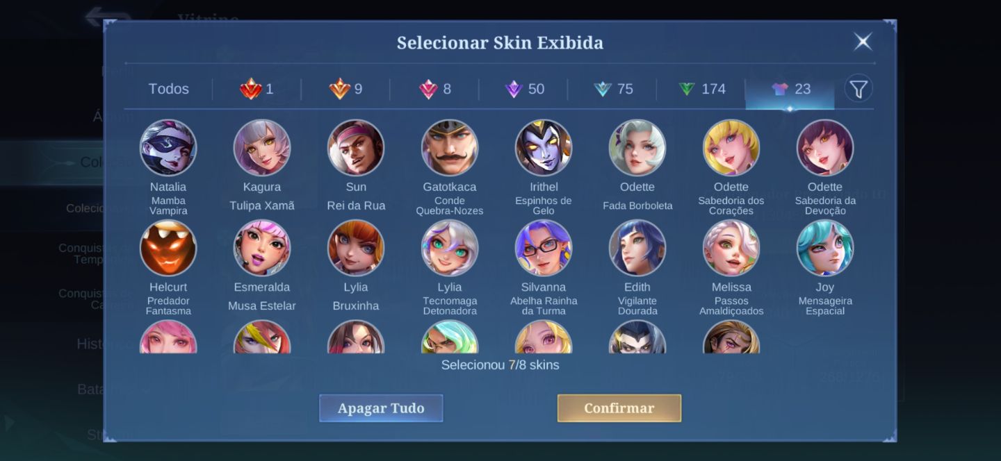 Conta mobile legend oportunidade