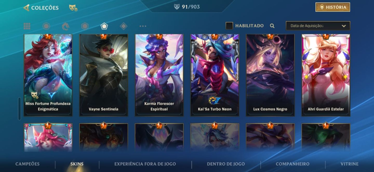 Kaisa Porsche, Mf profundezas e muitas skins, pra sair logo
