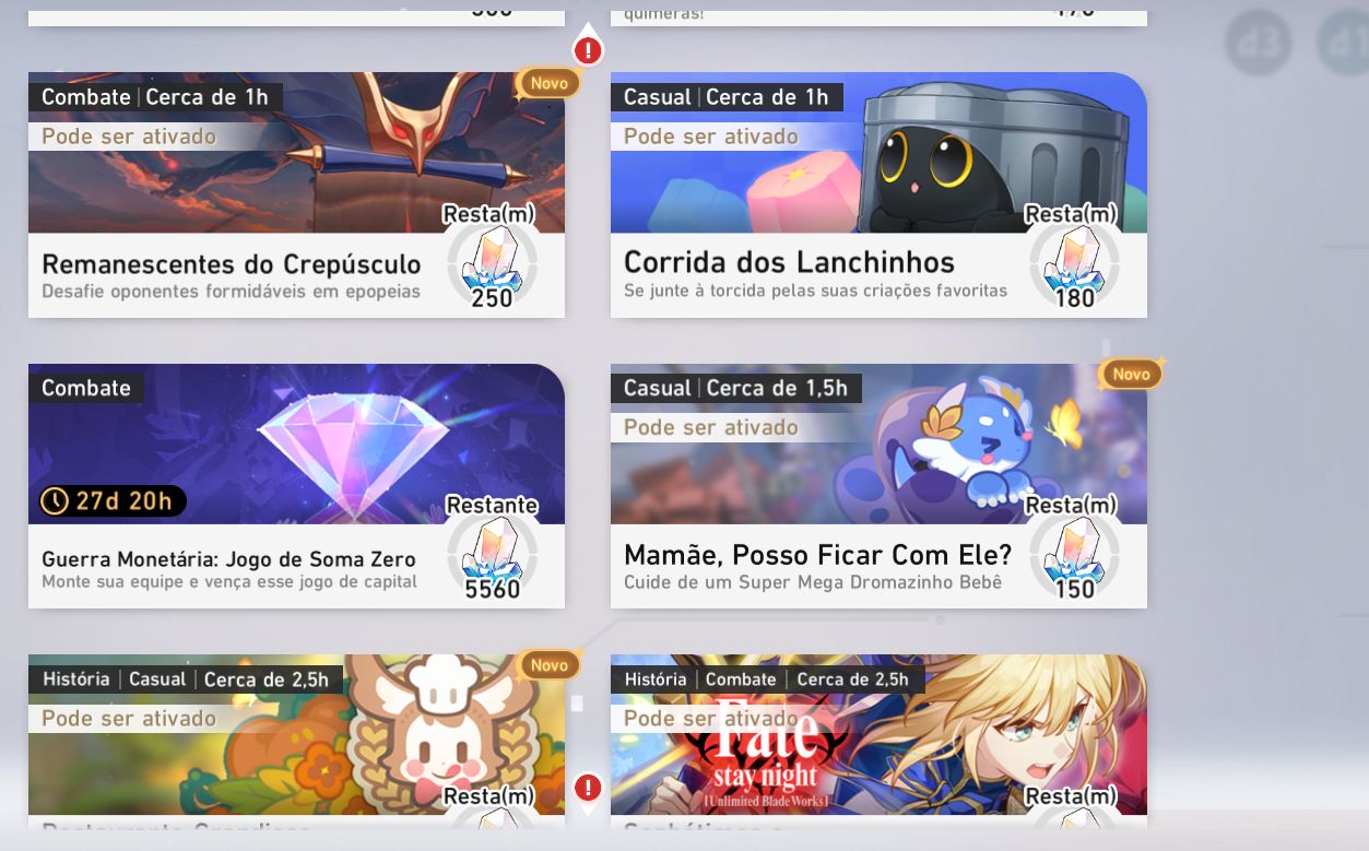 Conta Honkai Star Rail Euforia Team lv 36 todos eventos on user e niver livres