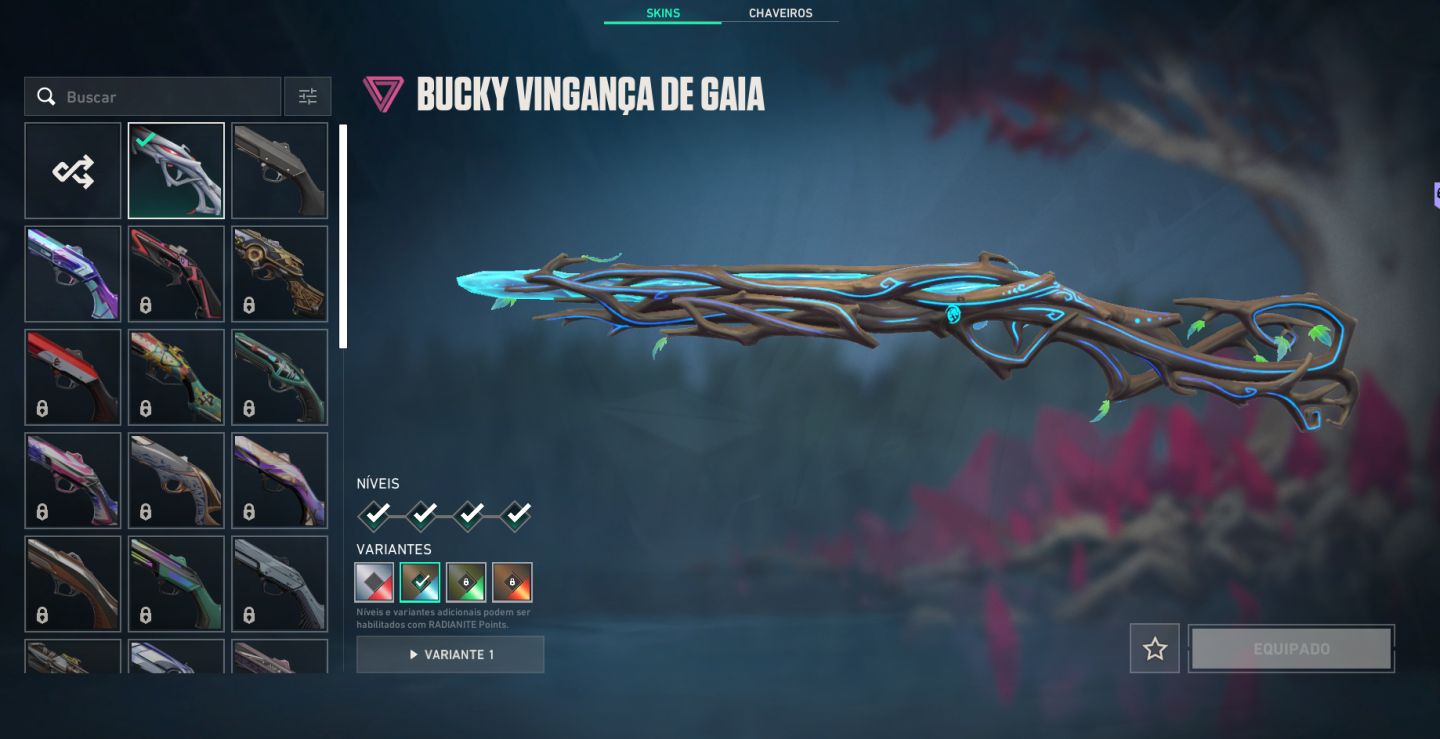 COnta Valorant, 2 skin de faca e muito mais