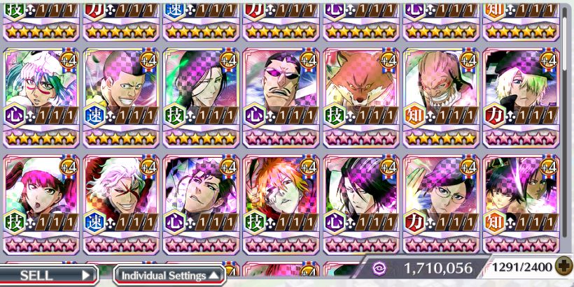 BBS/ 50830 Orbs/ Ichigo - Gremmy - Aizen/1083 BBS/ 7736 Accessory Tickets