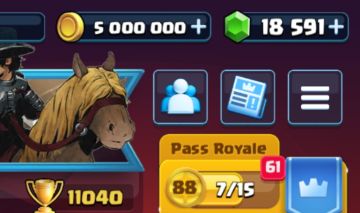 CONTA DE 4 ANOS COM +18K GEMAS, +11K TROFÉUS, FULL GOLD, QUASE TD FULL