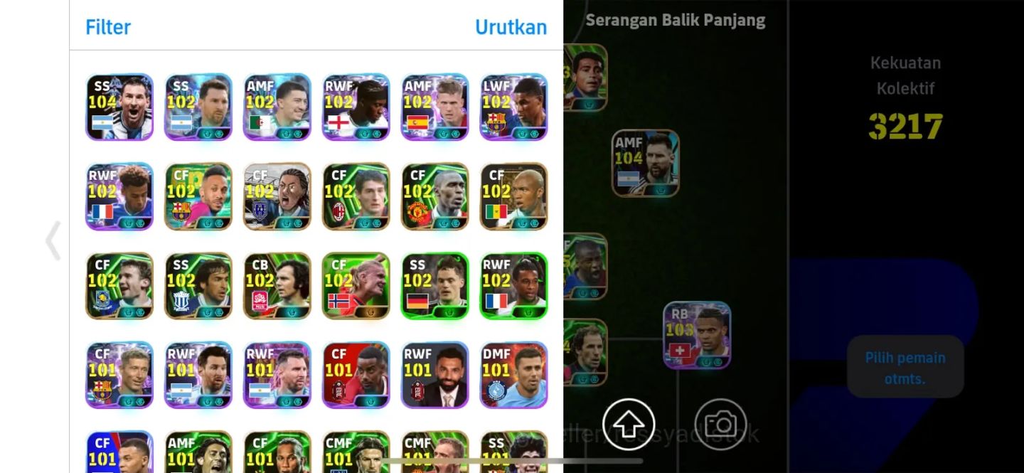 CONTA EFOOTBALL 3217 FC | PLANTEL EPIC | ROMÁRIO | KLOPP & R. MARTÍNEZ