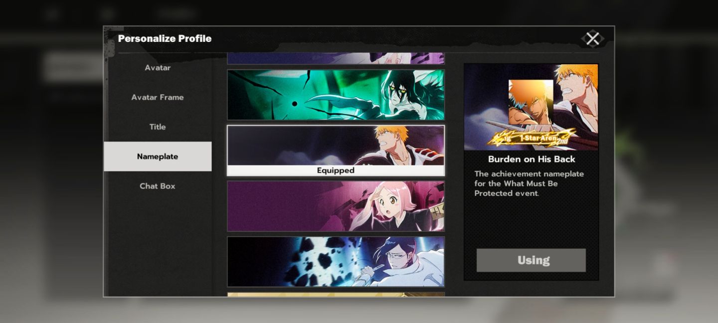 Conta De Bleach Soul Resonanse Upada Lv76 +Inf na descrição