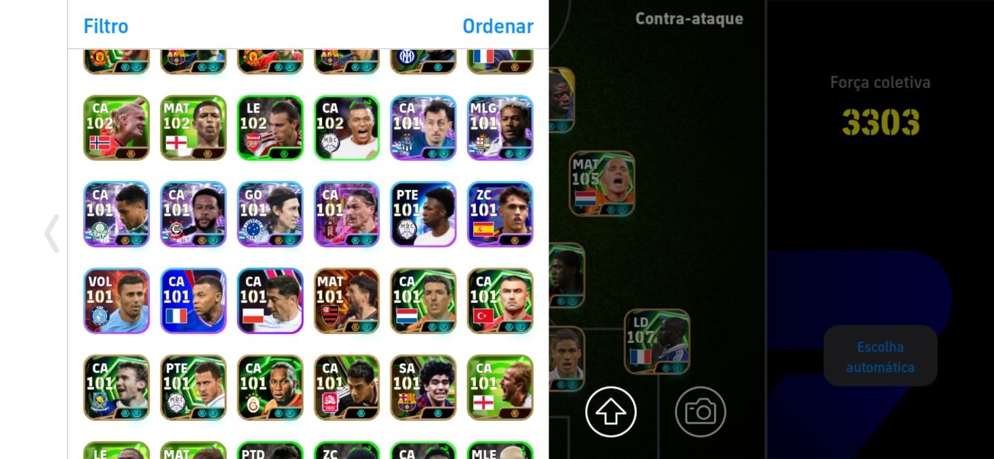 CONTA EFOOTBALL FULL META 2027 | PELÉ 108/ CR7 107/ ZOLA 107 ENTRE OUTROS
