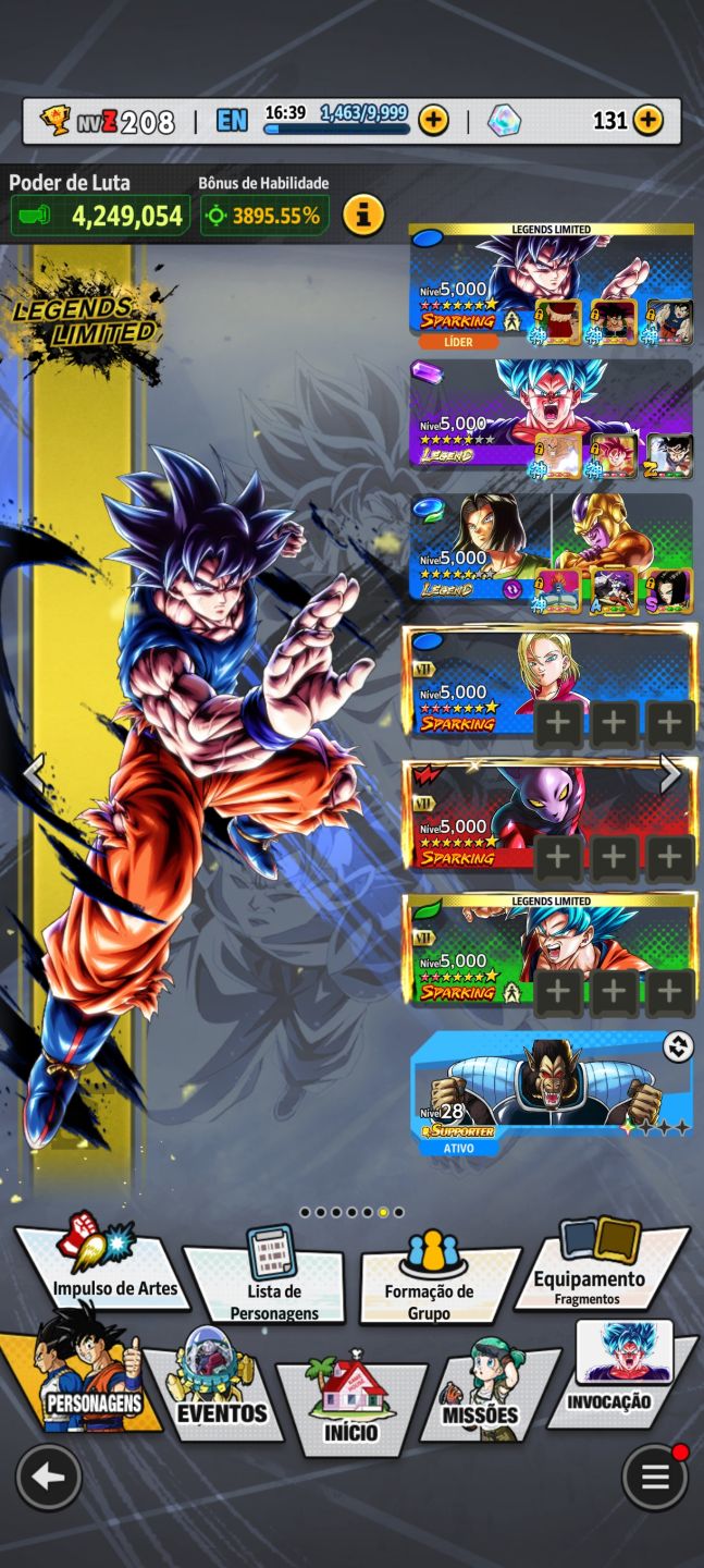 CONTA FULL METAS EXTREMAMENTE TOP PARA AMASSAR NO PVP