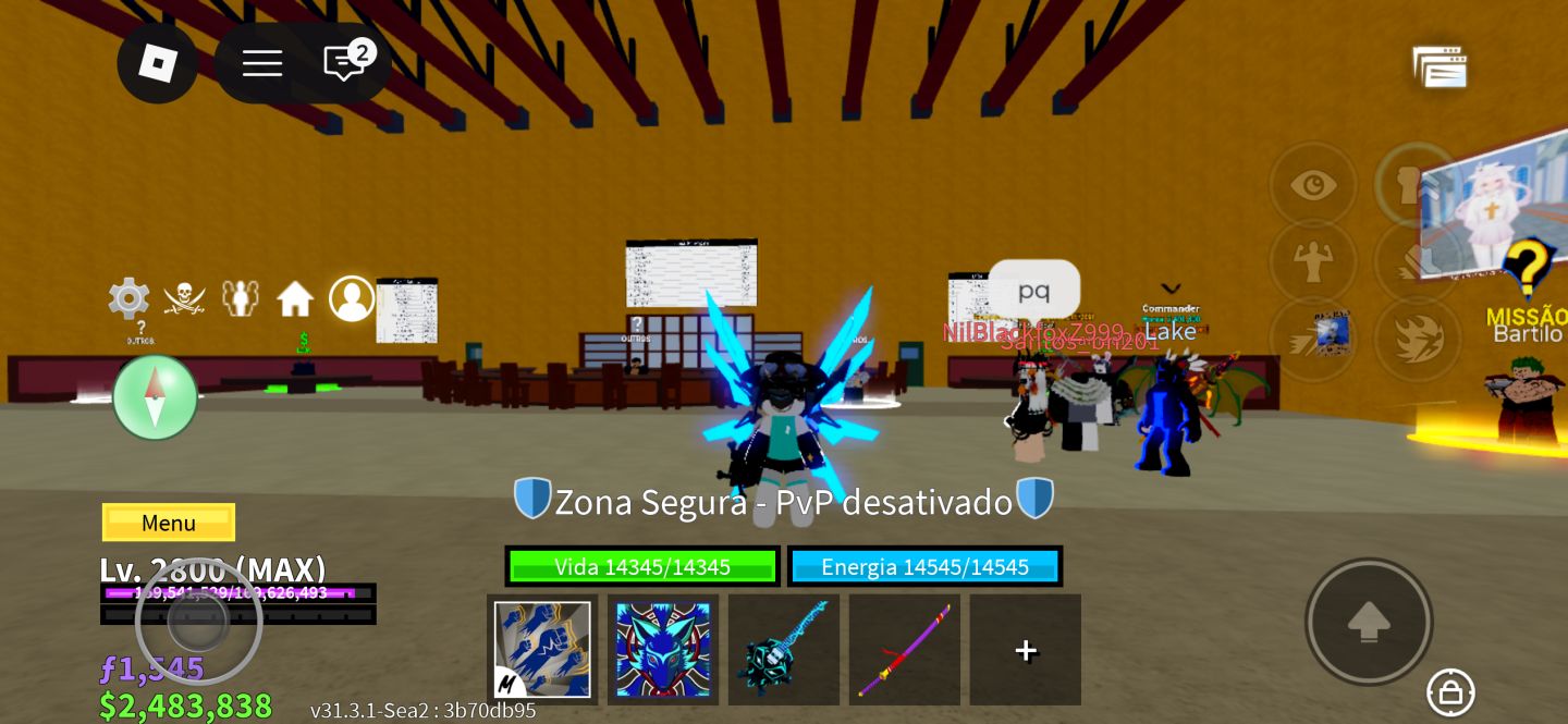 CONTA DE BLOX FRUITS+ROUBE UM OVO