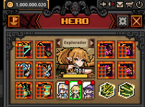 TBH: Task Bar Hero - Full Cosmic + Todos level 101 - Todas Runas +BRINDES