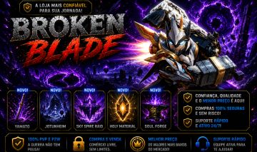 BROKEN BLADE! [MELHOR PREÇO DO SITE, SEMPRE ATUALIZADO! 90% OFF]
