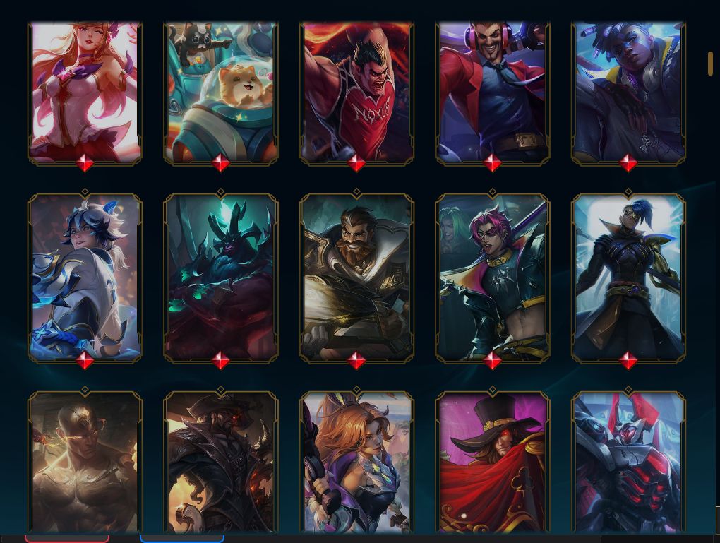 CONTA DE LOL COM SKINS FULL ACESSO, 234 SKINS E TODOS OS CAMPEOES.