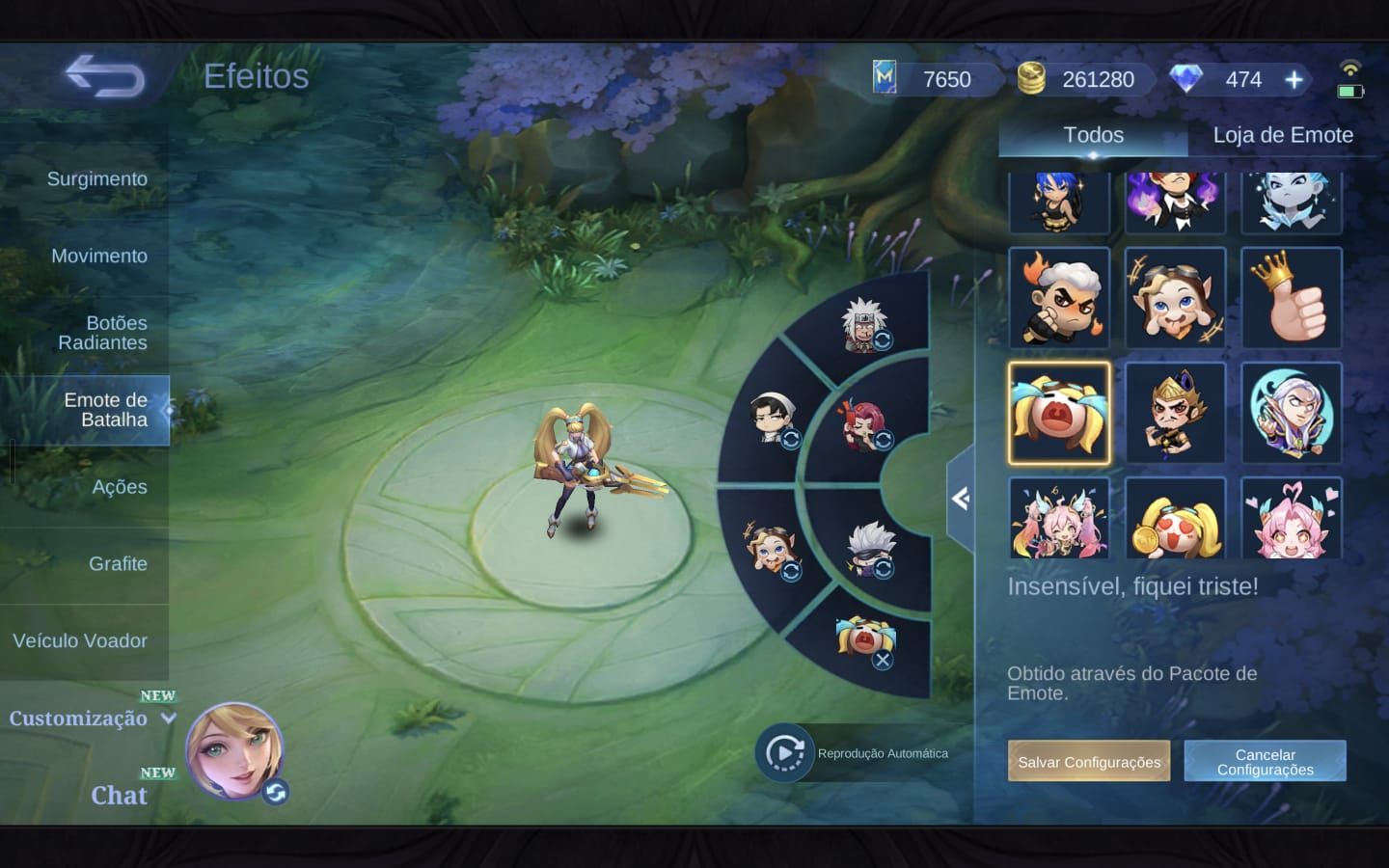 CONTA MOBILE LEGENDS À VENDA ALTA EXPERIÊNCIA | GLÓRIA MÍTICA | 251 SKINS