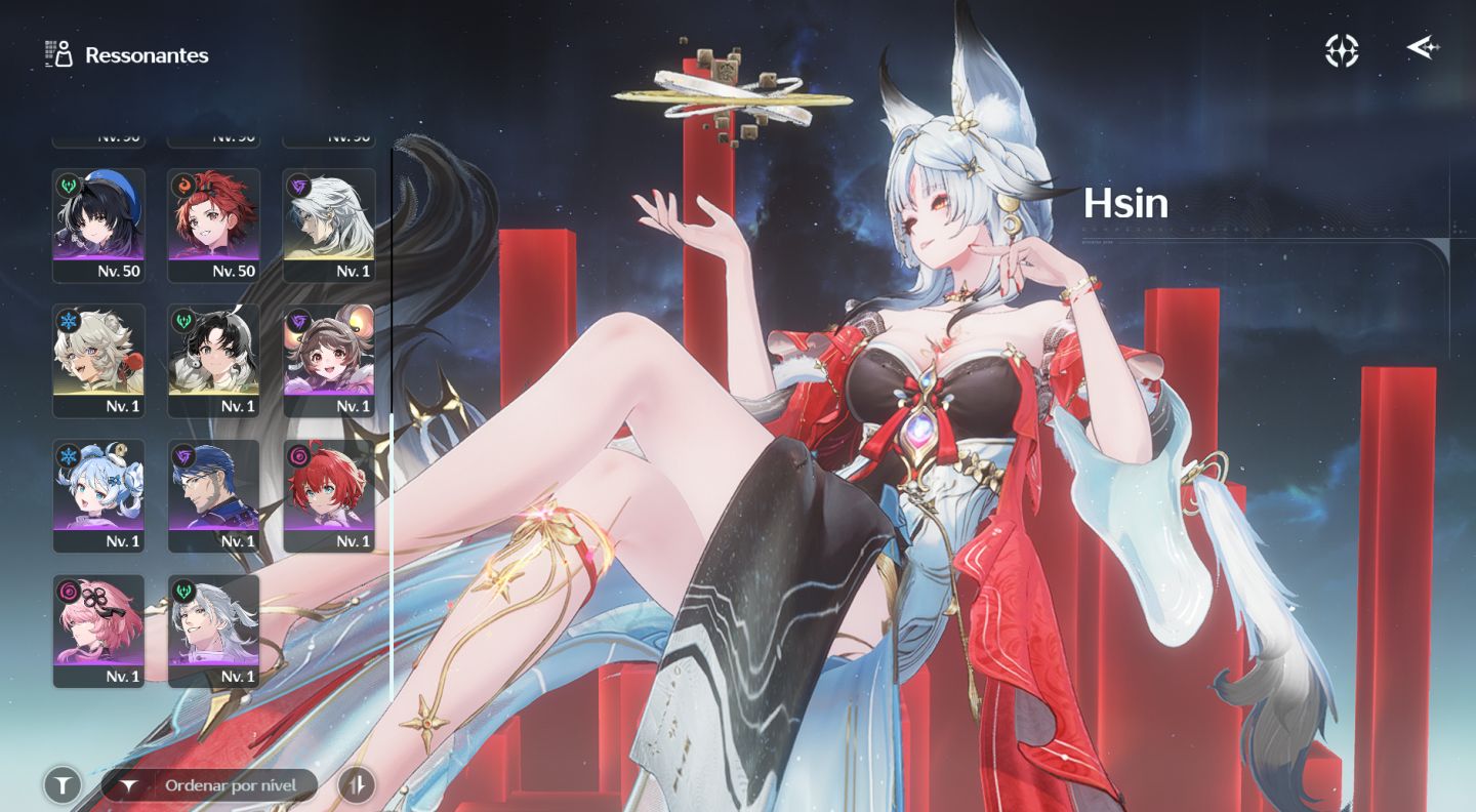 Conta Rank 80 HSIN s6+Carthethya S6+Hiuky S3+SELETOR do evento pago pra escolher