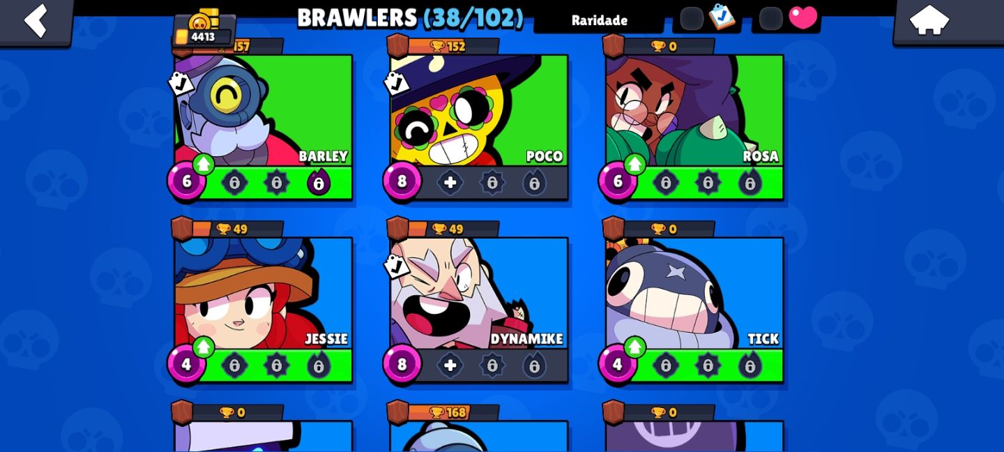Conta Clash Royale + Brawl stars